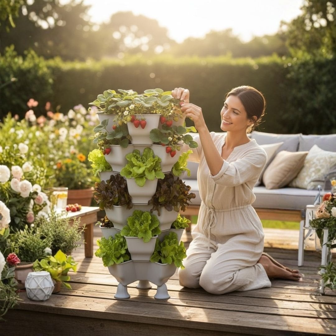 Yonca 6 katlı dikey tarım bahçesi