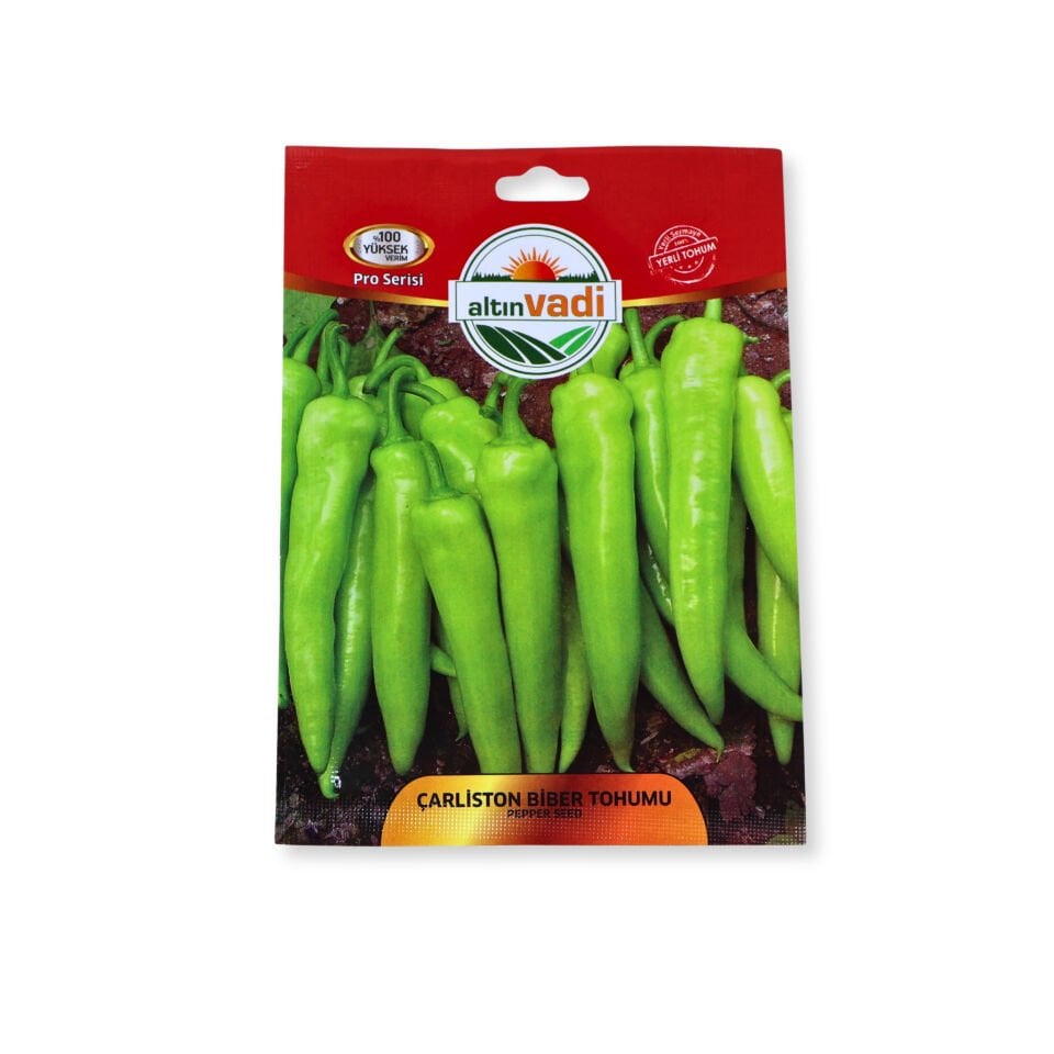 Çarliston biber tohumu - net 5 gr