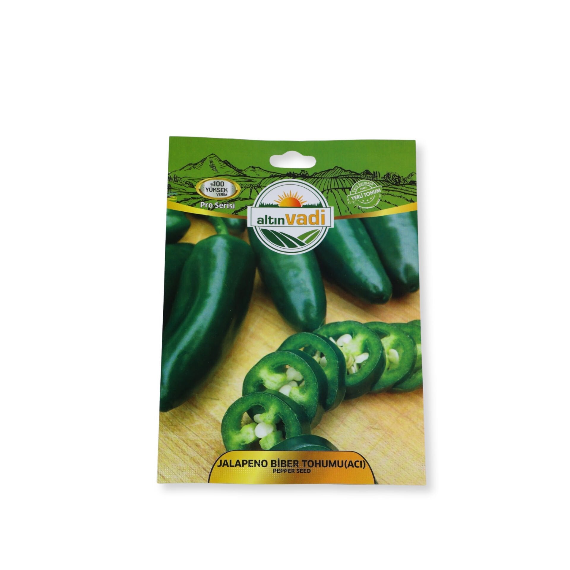 Jalapeno biber tohumu (acı) - 300 adet