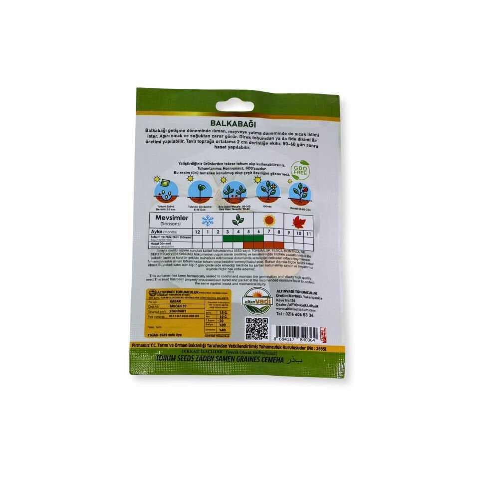 Balkabağı tohumu