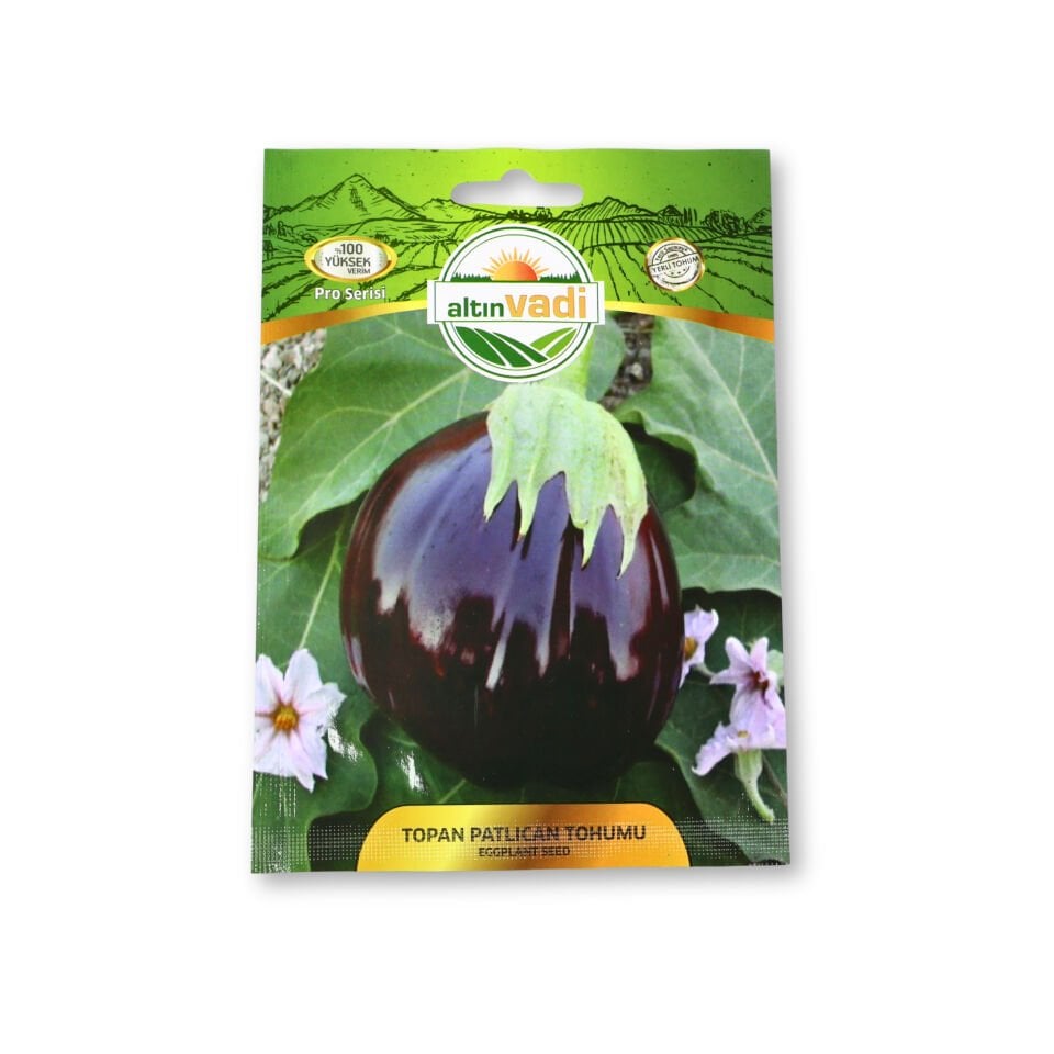 Topan patlıcan tohumu - 1000 adet