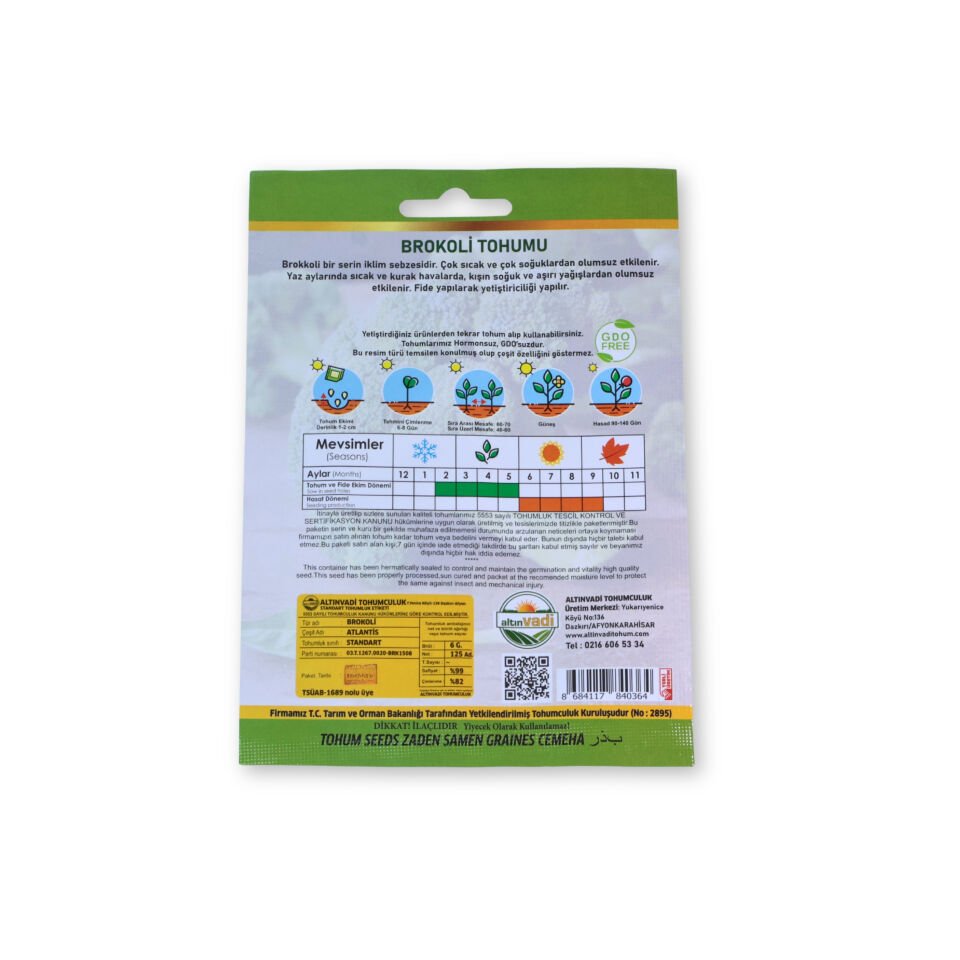 Brokoli tohumu - 125
