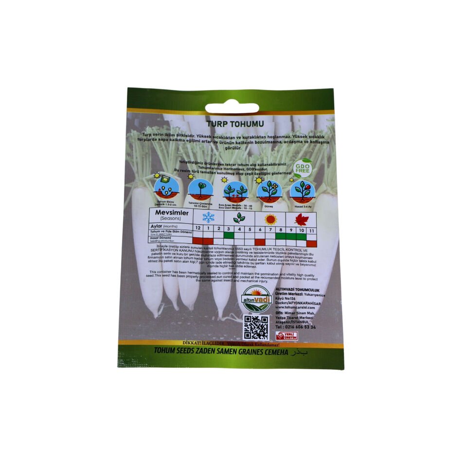 Japon turbu tohumu - 10 gr