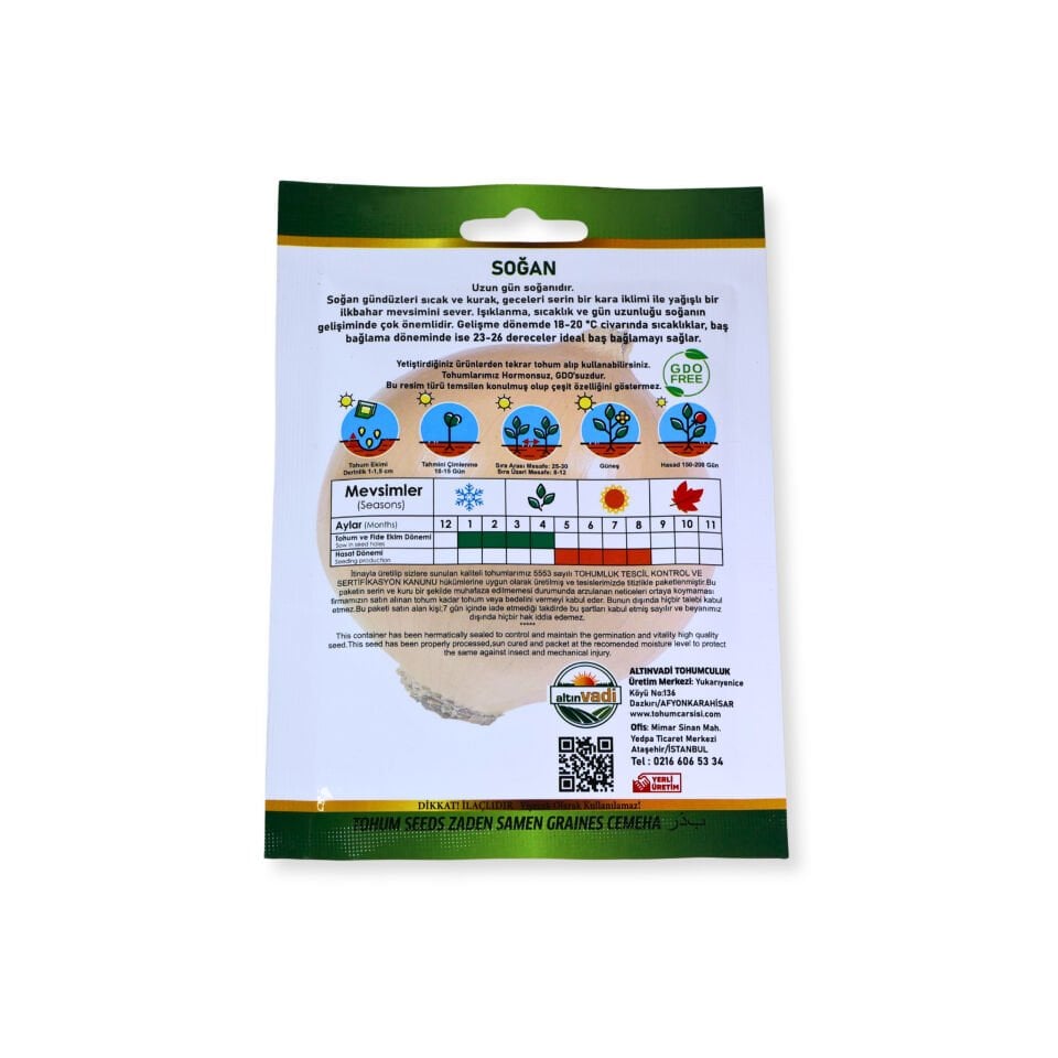 Soğan (banko) tohumu - 5 gr