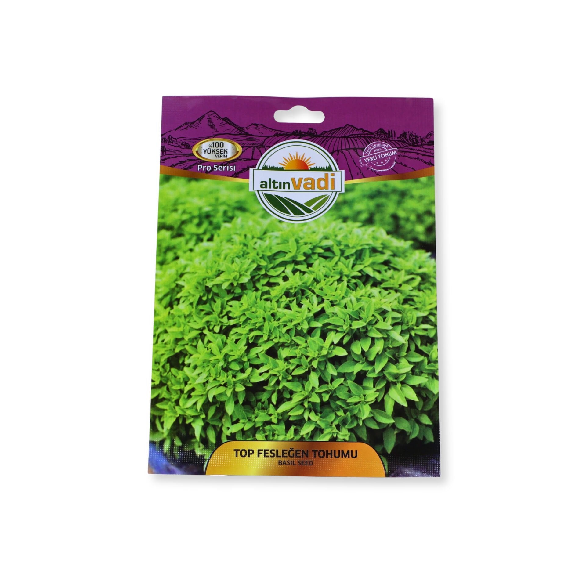 Top fesleğen tohumu - 100 adet