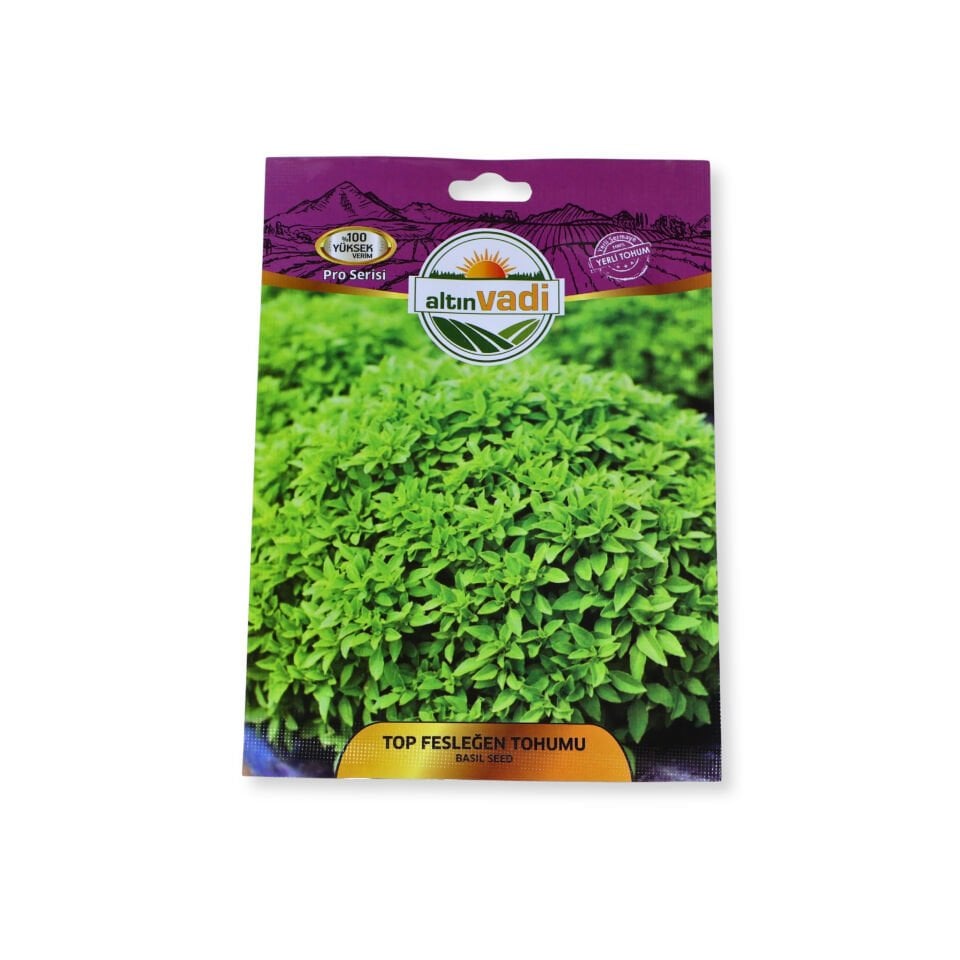 Top fesleğen tohumu - 100 adet