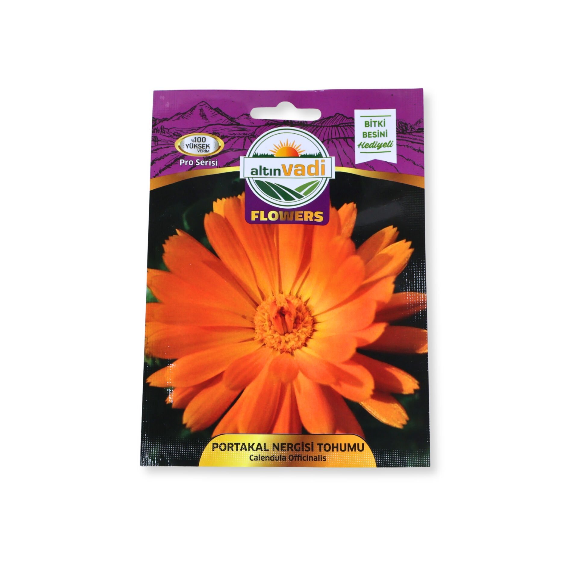 Portakal nergisi (Calendula Officinalis) tohumu