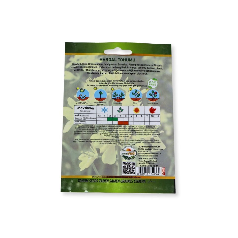 Hardal tohumu - 100 adet