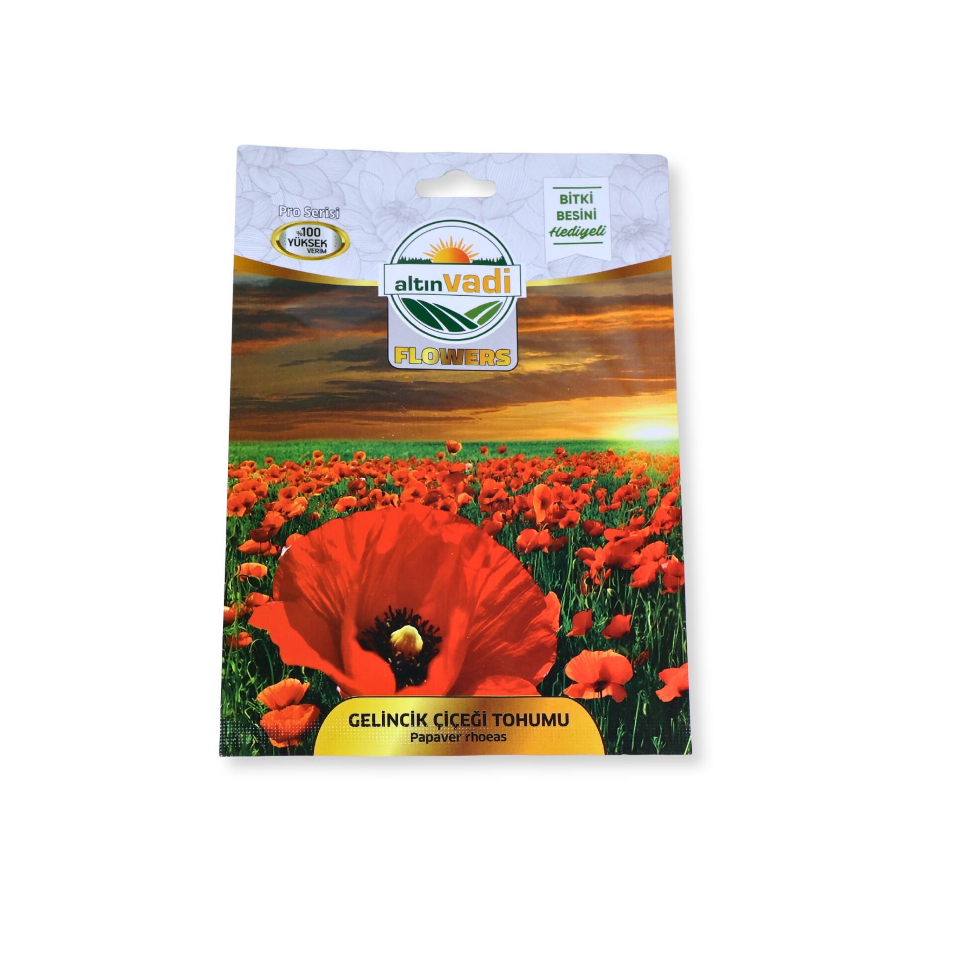 Gelincik çiçeği tohumu