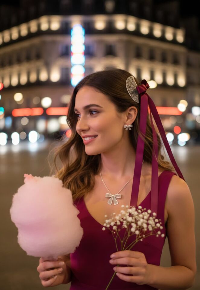 Telkari fiyonk gümüş̧ küpe