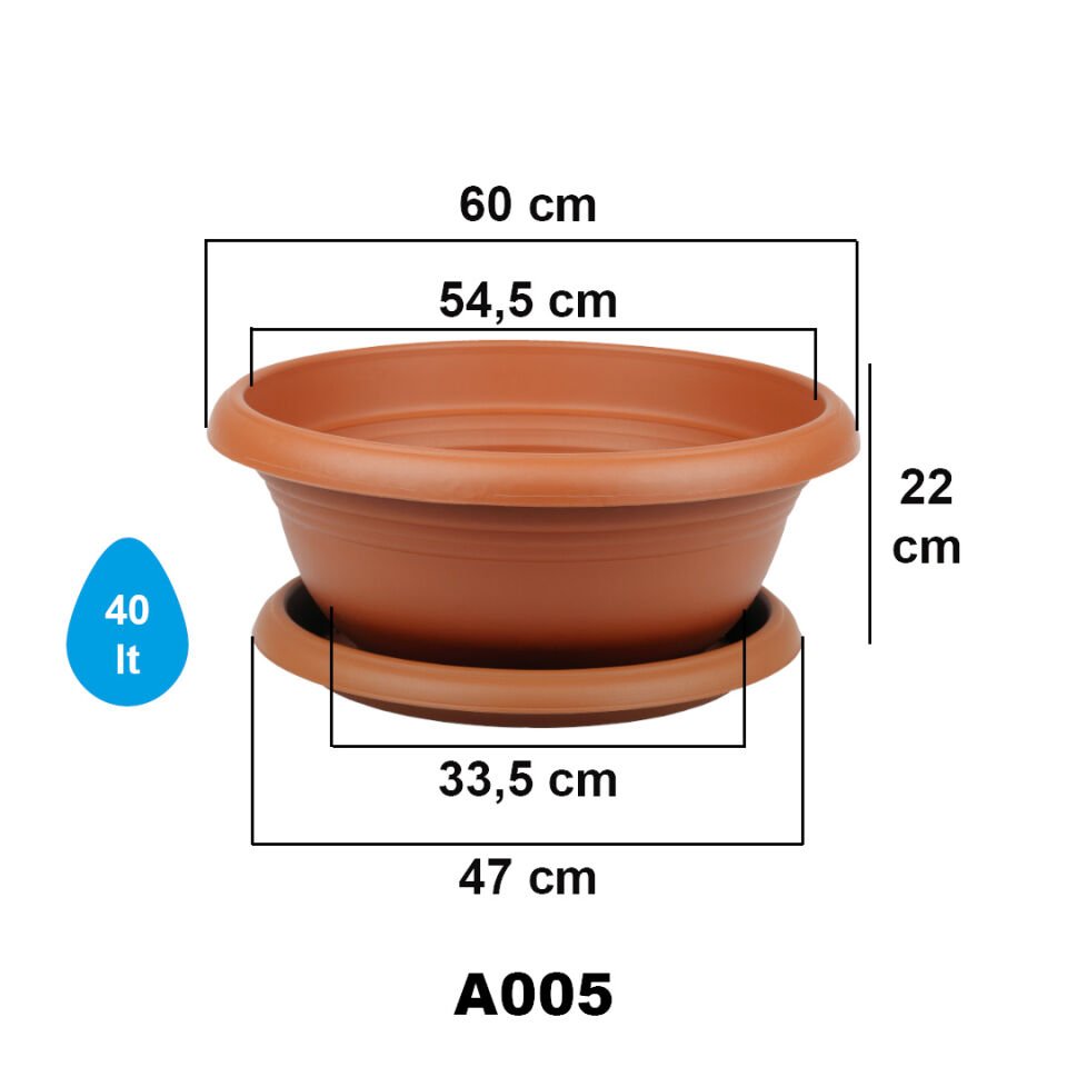Salata bahçesi - Aranjman Takım 5 No Kiremit