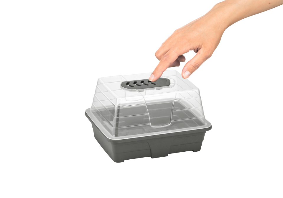 Fide Yetiştirme Fanusu Küçük Boy 1 No Antrasit