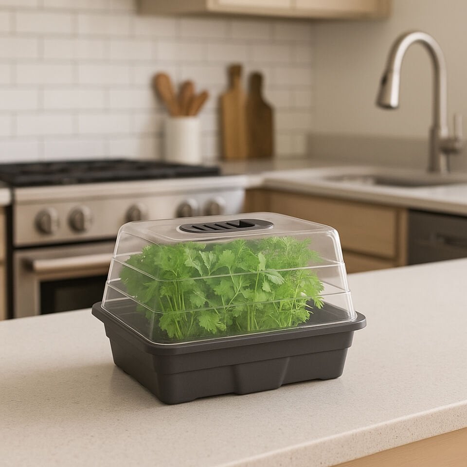 Fide Yetiştirme Fanusu Küçük Boy 1 No Antrasit