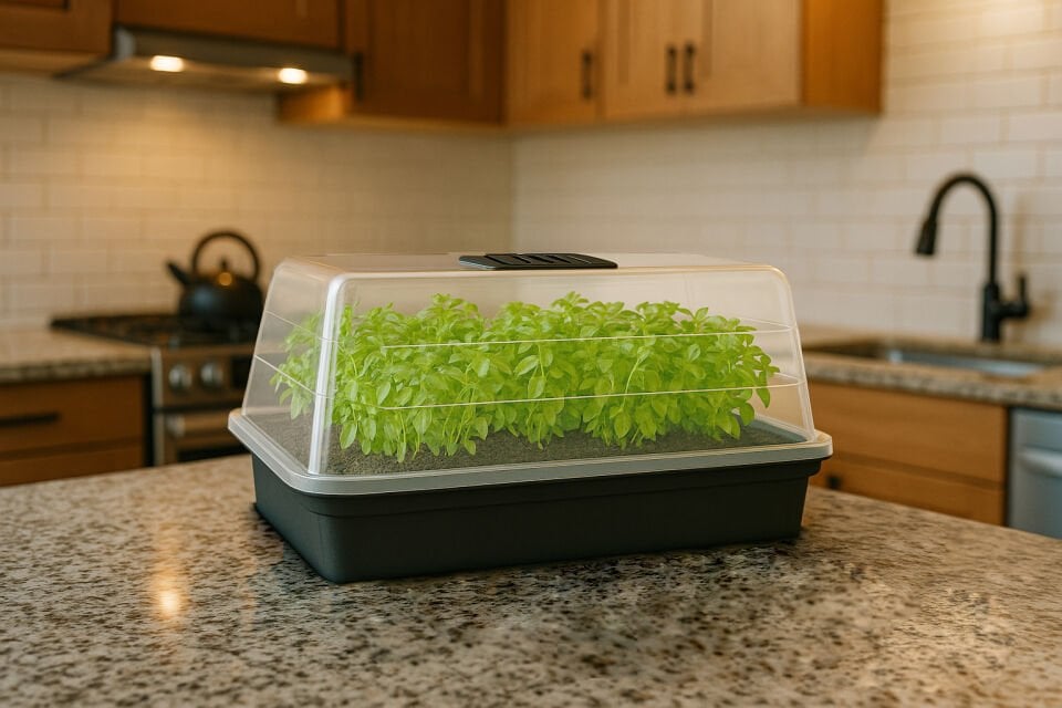 Fide Yetiştirme Fanusu Büyük Boy 2 No Antrasit