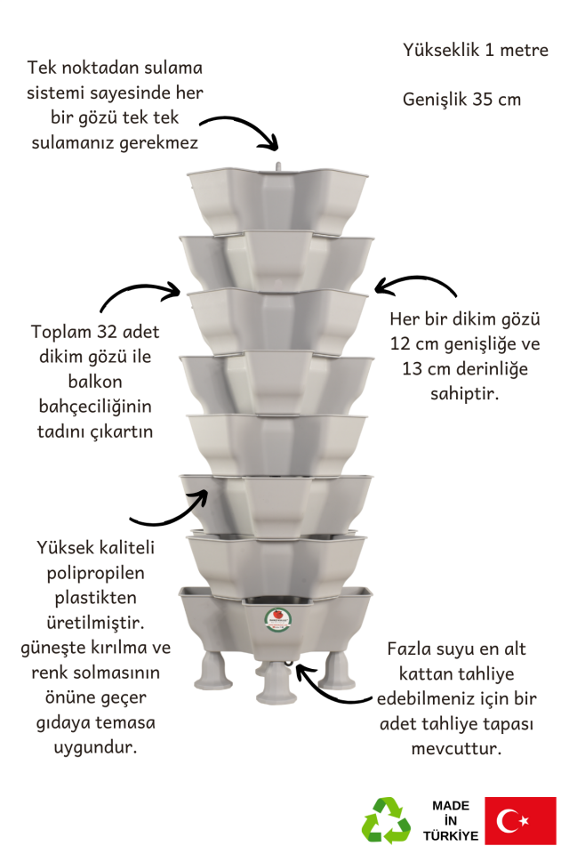 Yonca Sabit 8 Katlı